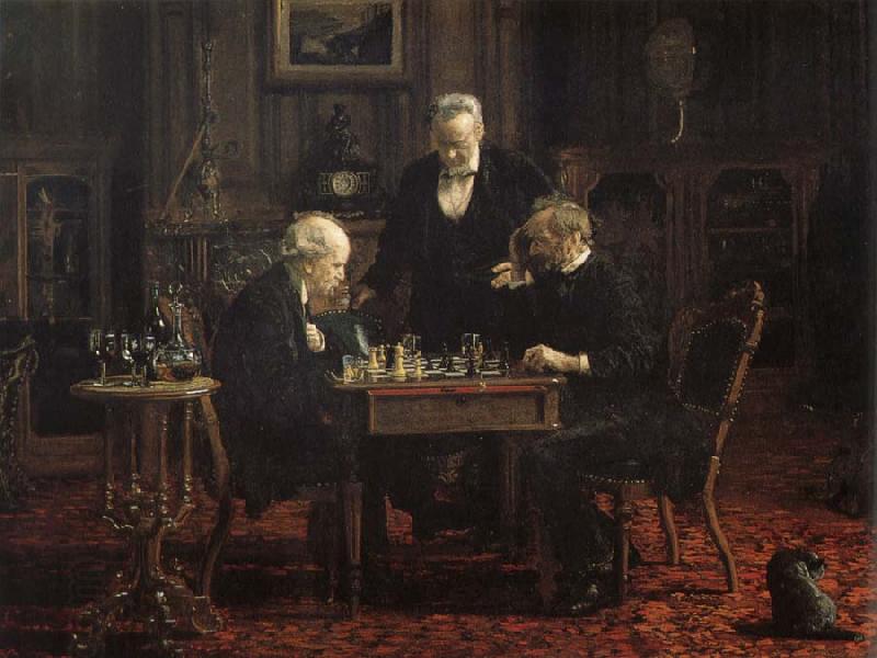 Thomas Eakins Chess Player China oil painting art
